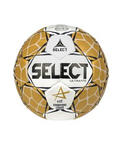 Select Ultimate Bajnokok Ligája V23 kézilabda fehér-arany